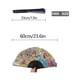thumbnail image 4 of Princesas Disney Abanico Plegable Chino, Abanico de Mano de Poliéster Plegable, Abanicos para Baile Fiesta Hogar, Adecuado para Hogar, Oficina, Fiesta, 4 of 6