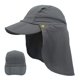 thumbnail image 1 of Gorro de pesca LLmoway para hombre, protección solar para exteriores, color gris, 1 of 7