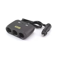 Disparo - Adaptador Splitter Hub Encendedor De Auto + Puerto Usb 120W