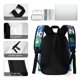 thumbnail image 5 of Gianluigi Donnarumma-theme Backpack, Campus style schoolbag Bookbag with Adjustable Shoulder Straps And Large Zip Compartment, Unisex Travel Bags.42x30x15cm, 5 of 6