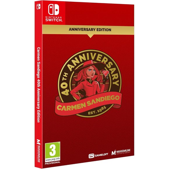 Juego Carmen Sandiego Edición 40º Aniversario de Maximum