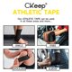 thumbnail image 4 of Cinta deportiva negra Athletic Tape CKeep de 3,8 cm x 13,7 m, paquete de 4, 4 of 6