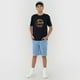 thumbnail image 4 of Polera Niño Teen Manga Corta Fun Negro Corona, 4 of 5