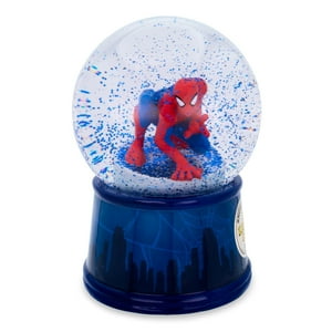Toynk - Bola De Nieve Coleccionable Marvel Spider-Man New York Con Luz
