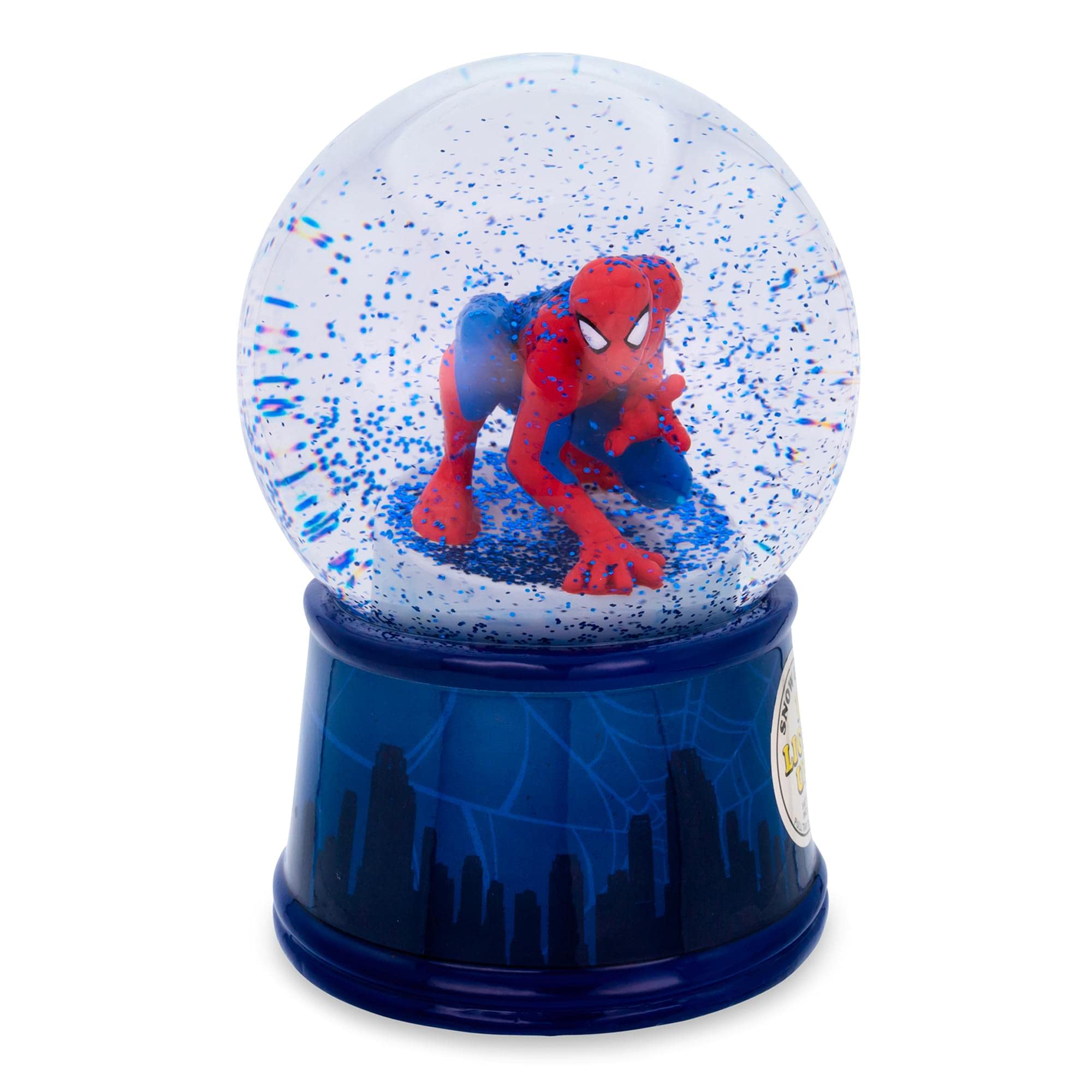 Toynk - Bola De Nieve Coleccionable Marvel Spider-Man New York Con Luz