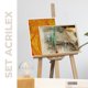 thumbnail image 1 of SET ACRILEX PROYECTO CUADRO OLEO 30 x 40, 1 of 2