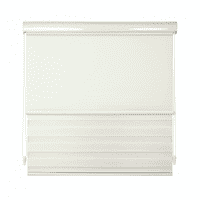 Cortina Roller Doble 2 Paños Duo Día Y Noche Con Blackout Y Cenefa 100 X 240 Cm Guiza