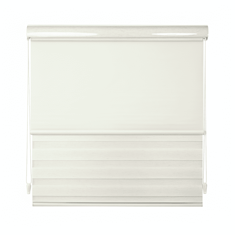 Cortina Roller Doble 2 Paños Duo Día Y Noche Con Blackout Y Cenefa 160 X 240 Cm Guiza