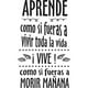 thumbnail image 1 of Frase Deco Aprende Y Vive FR‑11047, 1 of 3