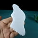 thumbnail image 2 of 1Pcs Gouache Scraper White Jade Gua Sha Board Natural Stone Scraping Massage Tool For Body and Face Relaxation Detox Beauty Care, 2 of 3