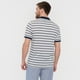 thumbnail image 2 of Polera Hombre Piqué Rayas Blanco Corona, 2 of 5