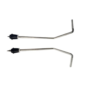 Bothyi - 2X Patas De Bombo De Repuesto Para Soporte De Suelo De Batería Varilla De Percusión Patas De Tom De Suelo