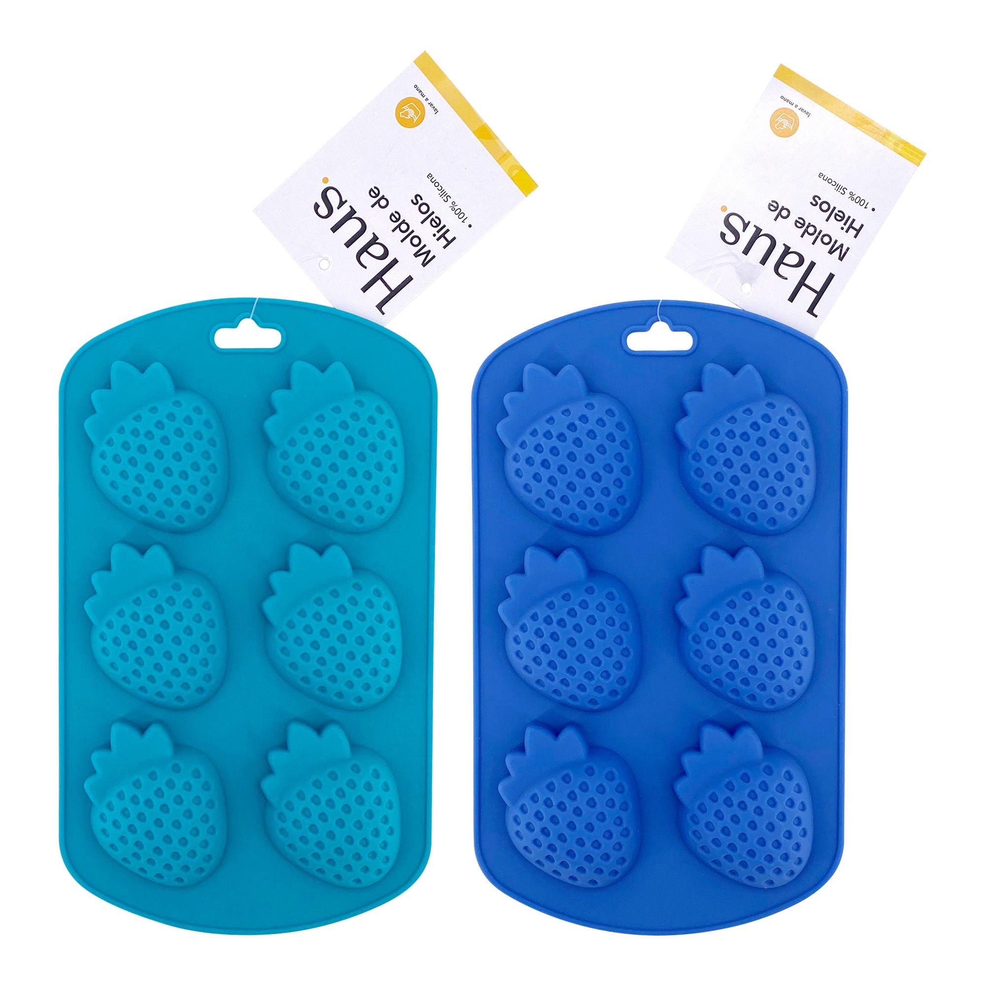 Molde Para Cubos De Hielo 2x19 Cm Silicona, Color Surtido Haus