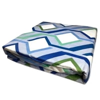 Doral - Sábanas Micro Piel Durazno 2.5 Plazas Mosaico