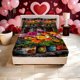 thumbnail image 1 of Wildflower Old Container Printed Bed Sheet Bed Sheet Which Is Both Fashionable And Warm And Romantic Can Be Used in All Seasons! Ideal for Family Friends Holida, 1 of 1