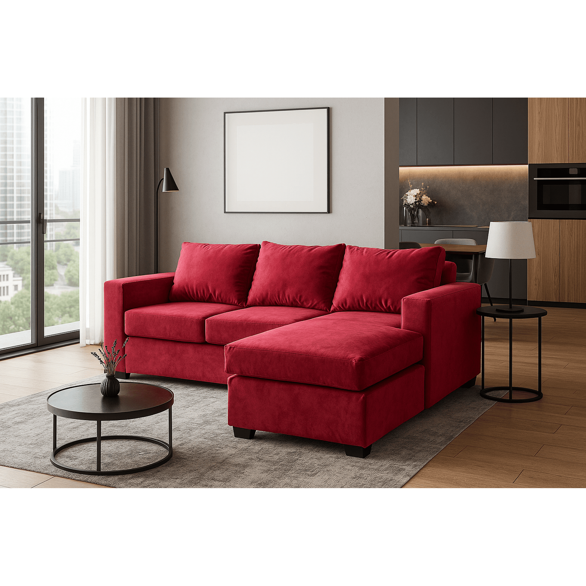 Jerkhome - Seccional Richter Felpa Rojo