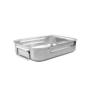 Asadera Honda Acero Inoxidable 30X22X7,5Cm Lacor
