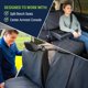thumbnail image 4 of Toalla de asiento trasero, funda de asiento Season Guard para coches, color gris, 4 of 6
