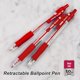 thumbnail image 2 of Bolígrafo BAZIC PRODUCTS Spencer Rojo - Pack de 5, 2 of 7