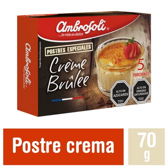 Postre Due Creme Brulée, 70 g