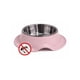 thumbnail image 2 of Plato Antihormigas Acero Inoxidable Mascotas 21,5 cm rosa, 2 of 9