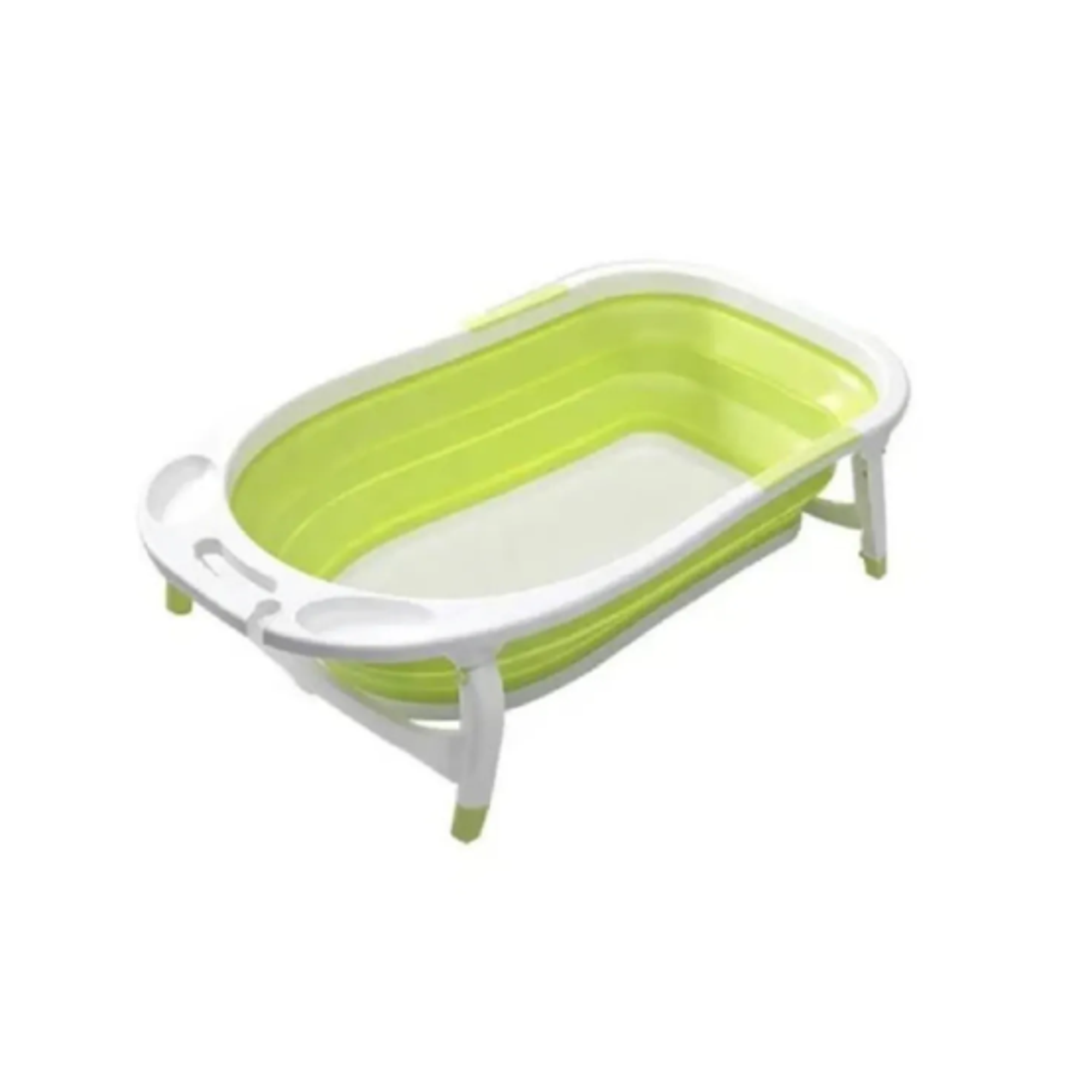 Genérico - Tina Plegable Bañera De Bebeverde Baño Limpieza