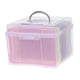 thumbnail image 4 of Caja Organizadora de Almacenamiento de Tarjetas de Felicitación con 6 Divisores Extraíbles para Fotos de Tarjetas de Recuperación de Cumpleaños Navide, 4 of 5