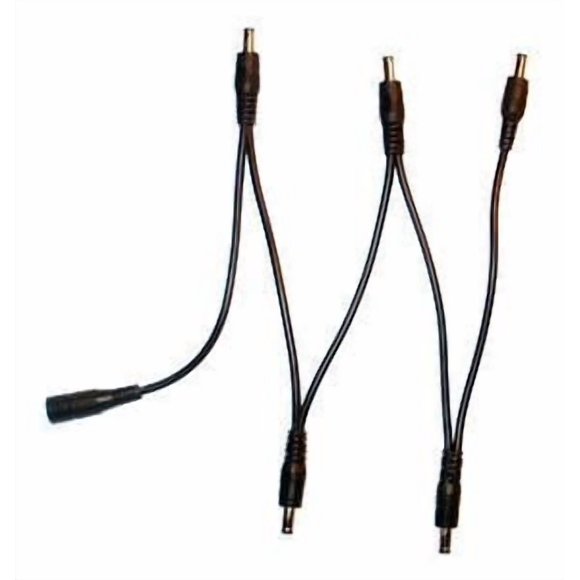 Divisor de alimentación de 5 vías para pedales de efectos (72 cm)