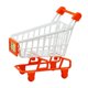 thumbnail image 5 of Carrito De La Compra Para Niños, Juguetes Fáciles De Empujar Para Juego De Simulación, Juego Para Bebés Y Niños, Naranja, 5 of 5