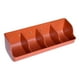 thumbnail image 4 of Comedero Para Lechones, Comedero Para Cría De Aves De Corral, Accesorios Para Cría De Animales, 4 Ranuras, Rojo, 4 of 5