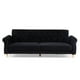 thumbnail image 2 of Futón Cama 3 Cuerpos Negro Clásico Milán Eg2025bk, 2 of 9