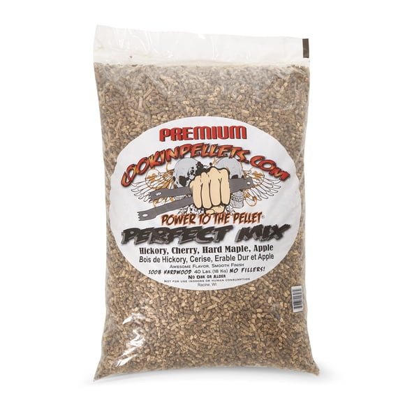 CookinPellets Perfect Mix Pellets de Madera Dura para BBQ 18 kg