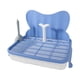 thumbnail image 2 of Almohadilla De Orina Para Inodoro De Perro, Herramienta De Entrenamiento, Impermeable, Resistente Y A Prueba De Fugas Para Perros Y Gatos, 47 Cm, Azul, 14 Mm, 2 of 5