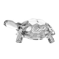 Magideal - Figurita De Tortuga De Cristal, Adorno De Acuario, Arte Coleccionable, Adorno Artesanal, Decoración De Pecera Para Estantería, Regalo, Decoración Del