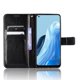 thumbnail image 2 of Funda tipo libro para OPPO Reno 7 4G, cartera todo‑en‑uno, funda multifuncional con tarjetero y correa de muñeca desmontable, 2 of 4