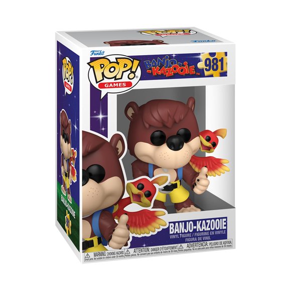 Figura de vinilo Funko POP! Juegos: Banjo, Kazooie, Banjo y Kazooie