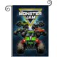 thumbnail image 1 of Monster Jam-bandera de jardín temática. Regalo perfecto para fans, amigos y familiares, ideal para actividades al aire libre y decoración de fiestas.28CM*45CM, 1 of 5