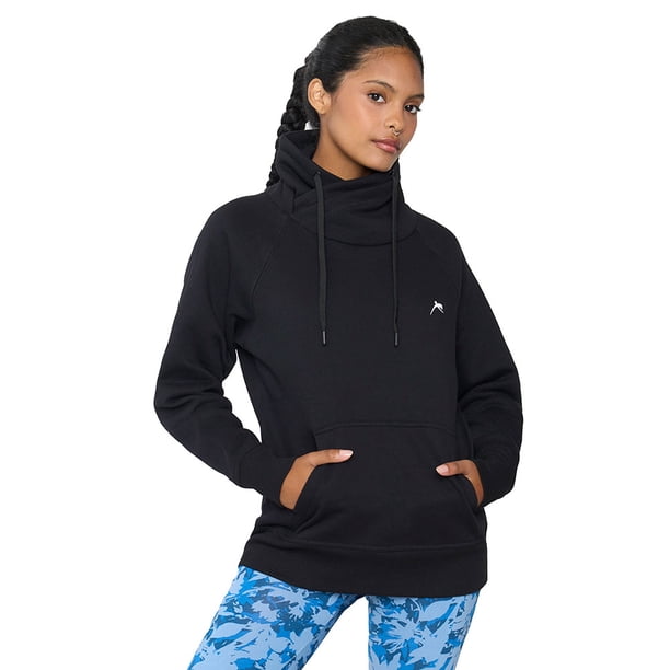 Polerón Mujer Deportivo Tortuga Negro Corona