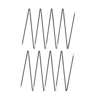 Ioensy - Tienda De Campaña Premontada Negra Postes De Repuesto De Postes De Fibra De Vidrio Para Acampar 4,1 M 3 A 4 Personas