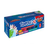 Tempera 12 Colores + 2 Colores Extras 1 Un Proarte