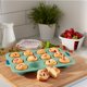 thumbnail image 2 of Molde para muffins Starfrit de 12 cavidades de silicona verde sin BPA, 2 of 8