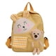thumbnail image 1 of 1pc Children's Cartoon Rabbit Plaid Backpack With Plush Teddy Bear, Sweet Cute Lightweight Backpack Casual Travel Backpack Kindergarten Kids School Bag, 1 of 3
