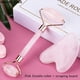 thumbnail image 1 of Face Massage Jade Roller Rose Quartz Natural Resin Crystal Slimmer Lift Wrinkle Double Chin Remover Beauty Care Slimming Tools, 1 of 3