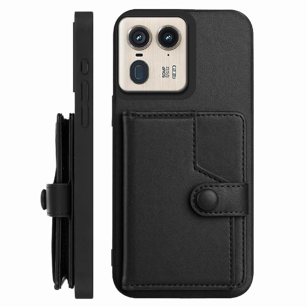 Foxdock Funda Para Motorola Moto X50 Ultra Con Bloqueo Rfid - Diseño Elegante Con Cierre De Botón