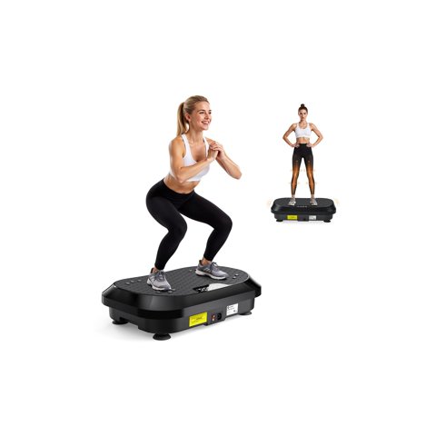 Máquina De Ejercicios Hifast Con Placa Vibratoria Con Motor De 200 W Y 120 Velocidades