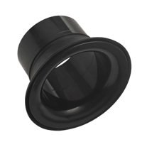 Magideal - Drum Hole Amplificador Bajo Batería Mejora Sonido Protector Goma Reducción Ruido Instalación Fácil Función Accesorio Adecuado Para Bateristas Presenta Negro