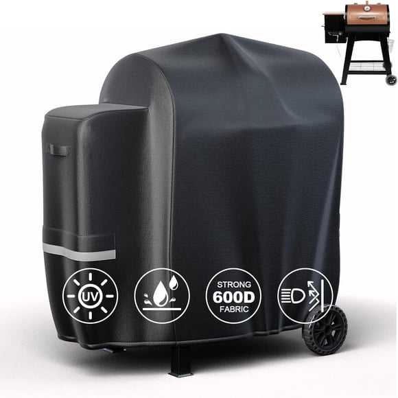 Funda de parrilla QuliMetal para Pit Boss 700FB, Classic 700, Lexington 500, Lexington 540, Pit Boss 400FB, Pro 600 y Z Grill 550B