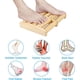 thumbnail image 3 of Rodillo masajeador de pies de madera, ideal para fascitis plantar, dolor de arco y tensión muscular, alivio del estrés y relajación muscular de los pies (natural)., 3 of 5