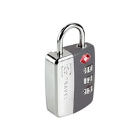 Go Travel - Candado Con Clave Gris