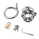 thumbnail image 1 of Unlock Your Wildest Fantasies with this BDSM Penis Cage and Ring Set, 1 of 4